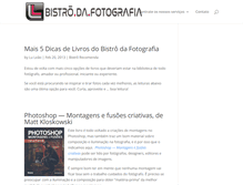 Tablet Screenshot of bistrodafotografia.com.br